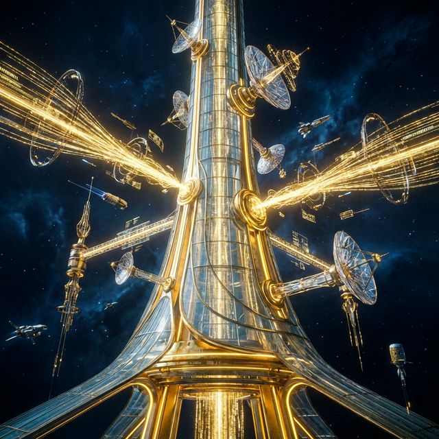 Cosmic Transmission Hub